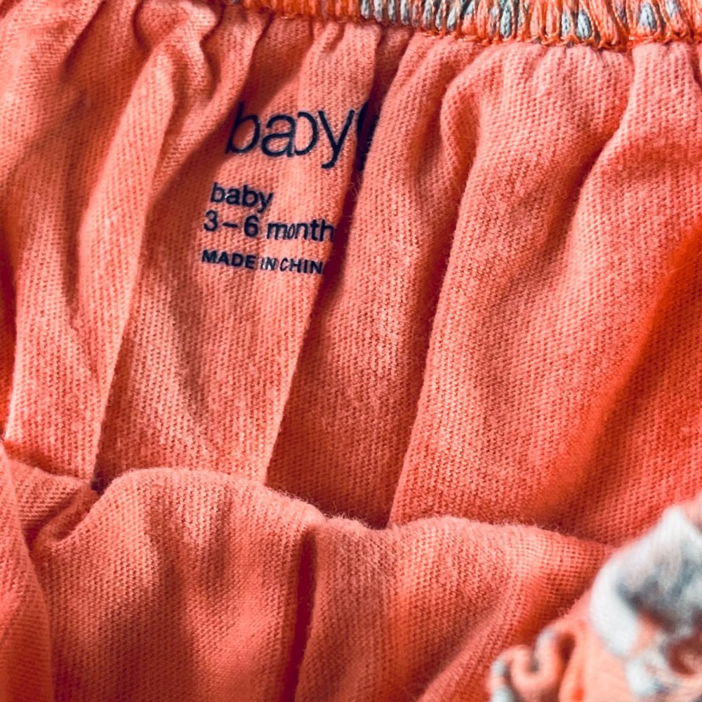 Set of 2 Baby Girl 3/6m Summer Rompers + Bow - Picture 4 of 7